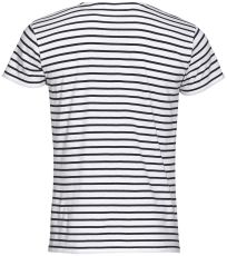 Pánské triko MILES SOĽS White / Navy