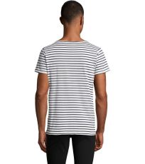 Pánské triko MILES SOĽS White / Navy
