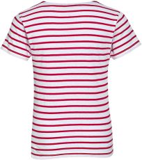 Dětské triko MILES KIDS SOĽS White / Red