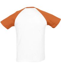 Pánské triko FUNKY SOĽS White / Orange