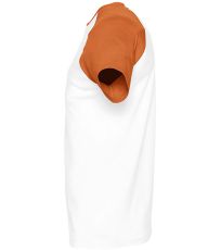 Pánské triko FUNKY SOĽS White / Orange