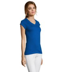 Dámské triko MOON SOĽS Royal blue