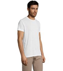 Uni triko s krátkým rukávem SUBLIMA SOĽS Bílá