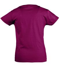 Dívčí triko s krátkým rukávem CHERRY SOĽS Fuchsia