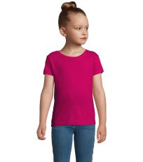 Dívčí triko s krátkým rukávem CHERRY SOĽS Fuchsia
