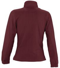 Dámská fleecová mikina NORTH SOĽS Burgundy
