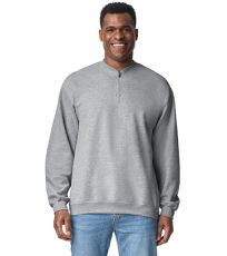 Unisex mikina s krátkým zipem GSF008 Gildan