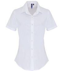 Dámská bavlněná košile s krátkým rukávem PR346 Premier Workwear