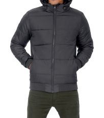 Pánská zimní bunda Superhood B&C Dark Grey (Solid)