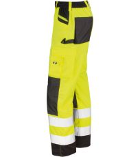 Unisex bezpečnostní nákladní kalhoty R327X Result Fluorescent Yellow