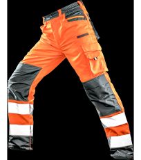Unisex bezpečnostní nákladní kalhoty R327X Result Fluorescent Yellow