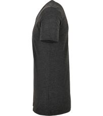 Lehké tričko s výstřihem do V Light T-Shirt V-Neck Build Your Brand Charcoal (Heather)