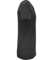 Lehké tričko s výstřihem do V Light T-Shirt V-Neck Build Your Brand Charcoal (Heather)