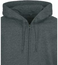 Pánská mikina BB008 Build Your Brand Charcoal (Heather)
