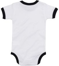 Kojenecké body s krátkým rukávem BZ19 Babybugz White