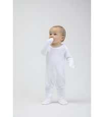 Dětský overal s dlouhým rukávem BZ35 Babybugz White