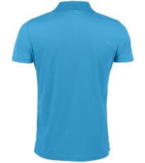 Pánské funkční polo triko PERFORMER MEN SOĽS Aqua