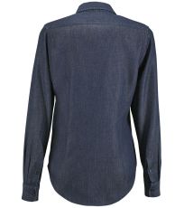 Dámská košile s dlouhým rukávem BARRY WOMEN SOĽS Denim brut