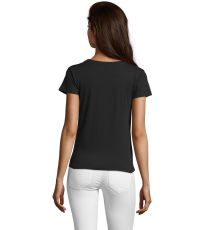 Dámské tričko REGENT FIT WOMEN SOĽS Deep black