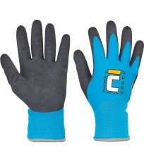 Rukavice proti chladu TETRAX WINTER Cerva modrá/černá