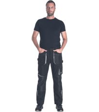 Pracovní zimní zateplené kalhoty EMERTON STR Cerva černá