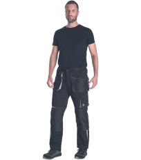 Pracovní zimní zateplené kalhoty EMERTON STR Cerva černá