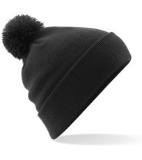 Unisex čepice s bambulí B426 Beechfield Black