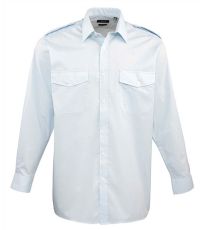 Unisex pilotní košile s dlouhým rukávem PR210 Premier Workwear