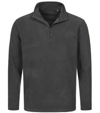 Pánská fleecová mikina ST5020 Stedman® Grey Steel -Solid