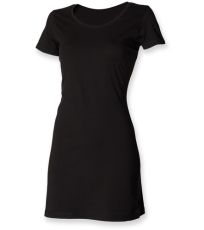 Dámské tričkové šaty SK257 SF Black