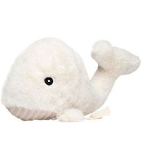 Plyšová velryba - 14 cm M160956 Mbw Creme