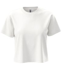 Dámské crop triko NX7610 Next Level Apparel White