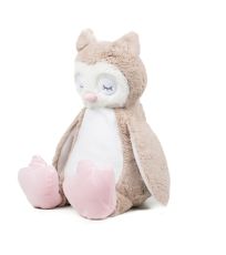 Plyšová sova - 40 cm MM054 Mumbles Light Brown