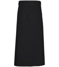 Francouzská zástěra XXL s kapsou X1140P Link Kitchen Wear Black