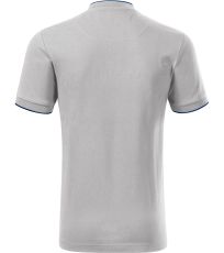 Pánské polo triko Diamond Malfini premium silver gray