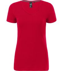 Dámské tričko Action V-neck Malfini premium